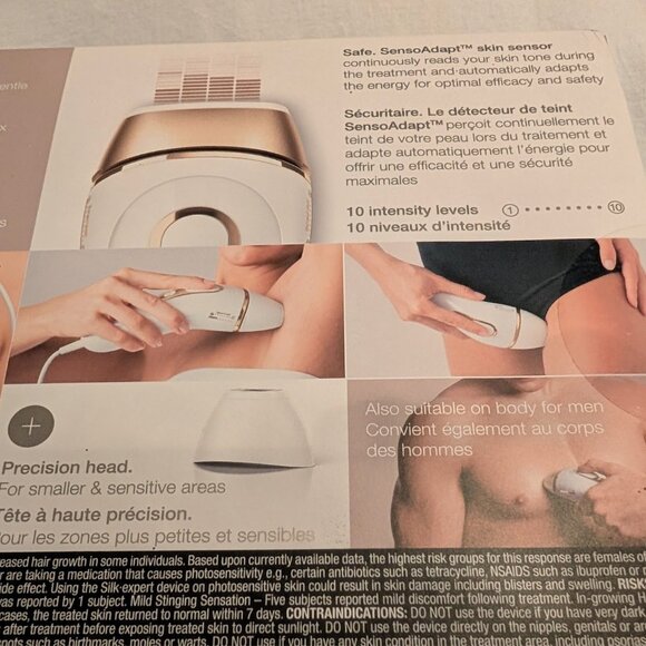 Braun IPL at Home Laser Hair Removal for Women and Men, Silk Expert Pro 5 PL5137 - Picture 11 of 14